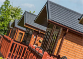 Largest range of holiday lodges in the area